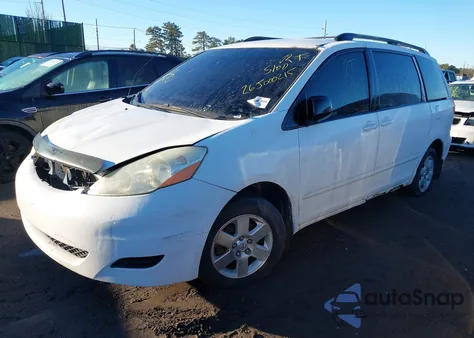 2006 Toyota Sienna Le из США, поврежденный, VIN 5TDZA23C06S523837